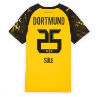 Camisa de Futebol Borussia Dortmund Niklas Sule #25 Equipamento Principal Mulheres 2025-26 Manga Curta